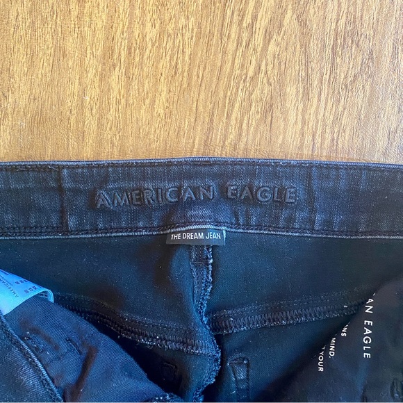American Eagle The Dream Jean High Waisted Legging 00 Short - Picture 6 of 7